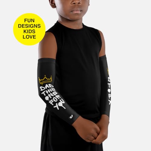 SLEEFS Arm Sleeves for Kids - Athletic Sports Sleeve for Youth Boys and Girls - UV Protection2