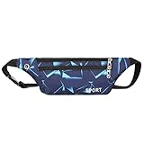 Yajimsa Laufende Bauchtasche,Mehrzweck-Handyhalter zum Wandern | wasserdichte Outdoor-Hüfttasche zum Wandern, Radfahren, Joggen, Reisen, Training