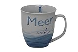 Kaffee bzw Tee-Becher Sylt – mit collen Sprüchen 9,7x9,5cm für Heim, Haus, Büro, Fernienwohnung und unterwegs