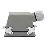 Rectangular Heavy Duty Connector HDC-HD-108 108 Core Pins Waterproof Aviation Industrial Machine Tool Plug Socket 10A 250V (Color : Lateral line)