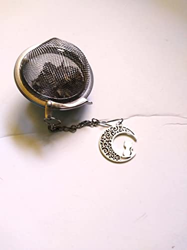 Moon Cat Tea Infuser Mesh Ball for Tea Brewing in Cup