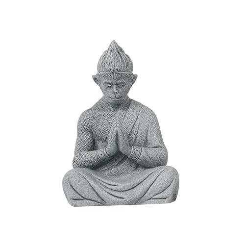 Statue de Bouddha Singe miniature 10cm pour decoration de table