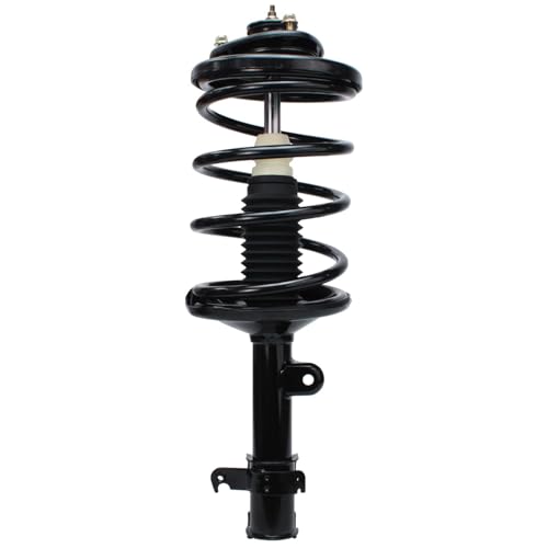 Image of Detroit Axle - 6pc Front Struts Shocks Kit for 1999-2004 Honda Odyssey Ready Struts with Coil Spring Assembly Sway Bar Links + Rear Shock Absorbers 2000 2001 2002 2003 Replacement Suspension