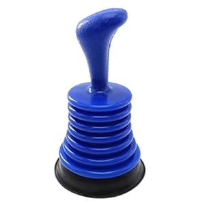 Msxenophile Blue Ergonomic Plunger 2403LSTQ