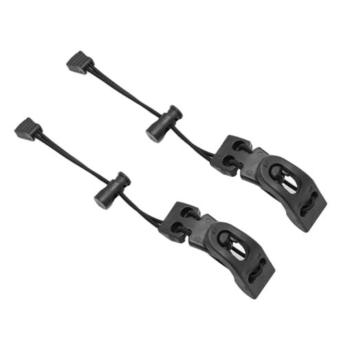 Tactical Gear Molle Clips, 2PCS Elastic Webbing Buckles Backpack Accessories for Outdoor Camping Hiking travelling