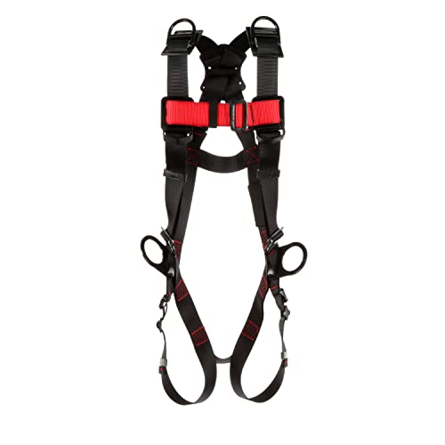 3M Protecta Vest-Style Positioning/Retrieval Harness 1161563, Black, Small, 1 EA/Case