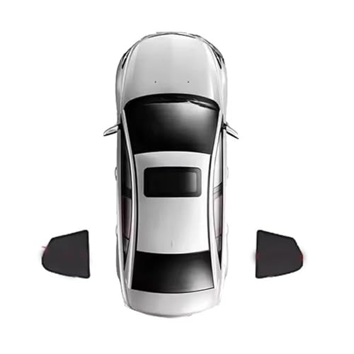 Pare-soleil VW ID.4 couverture magnétique anti-chaleur pour vitre triangle arrière