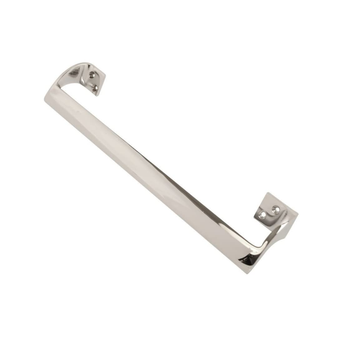 VIBE Oval Grip Handle 225mm on Chrome Pull Handle on Chrome for Internal Doors