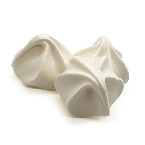 Krunchy Melts Original Meringue Cookies | Vanilla Flavor | Only 80 Calories Per Serving | Fat Free, Gluten Free, Dairy Free (4 Oz)