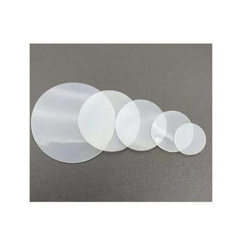 Junta Redonda De Silicona Sólida Blanca - Diámetro De 10 A 150mm, Espesor De 1 A 3mm (1/2/5 Unidades) | Sello Resistente Al Calor Y Al Agua For Tuberías Y Contenedores(1.5mm,90mm (1Pc))