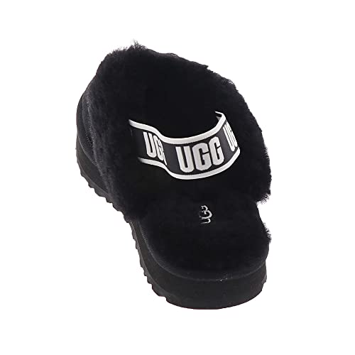 Ugg Girls K Funkette Slipper, Black, 6 Big Kid #TOP5