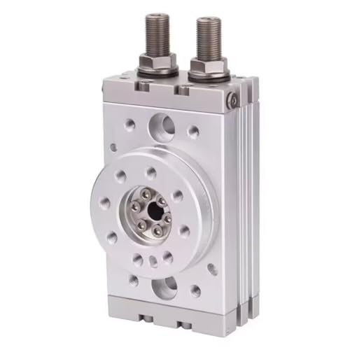 Vérin pneumatique rotatif MSQB 20R avec angle de rotation réglable