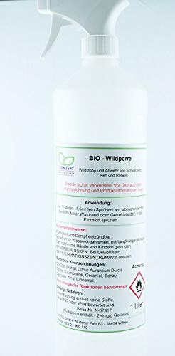 Bio-Conzept Wildsperre 1 Liter (Abwehr von Rot-, Reh- und...