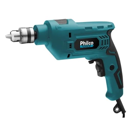 Philco PFU01 Furadeira 127V, Preto/Azul