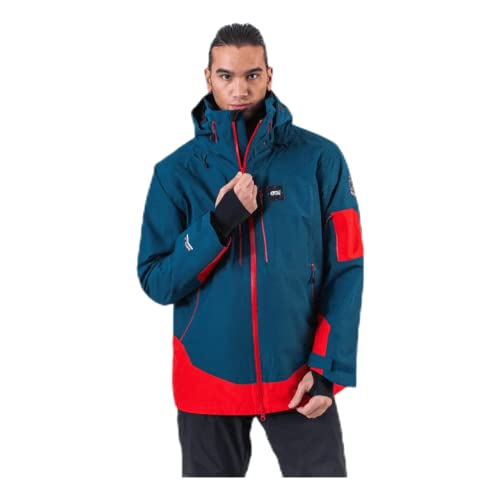 Veste Picture Track Petrol Blue rester au sec veste contre le froid de ski
