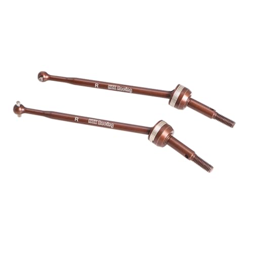 KYX Racing Hard Steel Rear Drive Shaft Upgrades Parts Accessories for 1/10 Rc Crawler Tamiya Hotshot II