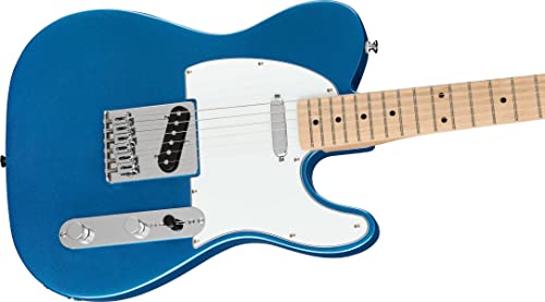 Fender FSR Affinity Series Telecaster, touche en érable, pickguard blanc, guitare électrique bleu Lake Placid - Les Beatles, Paul McCartney, John Lennon, RIngo Starr, George Harrison Fender FSR Affinity Series Telecaster, touche en érable, pickguard blanc, guitare électrique bleu Lake Placid – Image 5