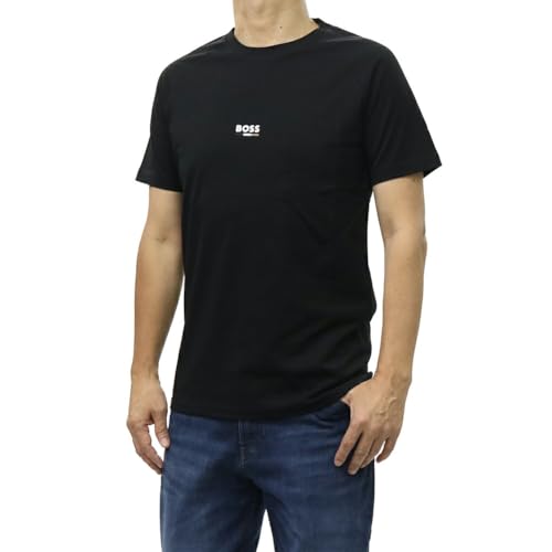 [HUGO BOSS] [�q���[�S�{�X] �����Y �N���[�l�b�NT�V���c 50517970 10249533 / T-Shirt RN Slim Fit �u���b�N S [���s�A���i]