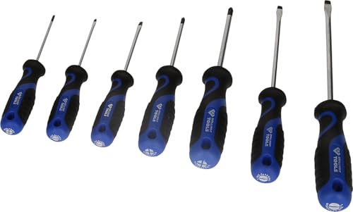 Tournevis Plats et Cruciforme en Acier Chrome Vanadium BRILLIANT TOOLS