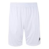pantalon kappa hombre Confort óptimo Kappa Logo ZENIO Pantalones Cortos, Hombre, Blanco, S