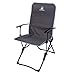 10T Campingstuhl John Arona XL Klappstuhl flach klappbarer Stuhl Gartenstuhl Hochlehner bis 130 kg