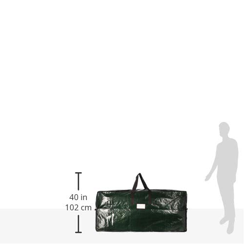 2-Piece Christmas Decorations Storage Set - Green Poly Waterproof Bags Hold Up To 17-Foot Disassembled Christmas Trees And Holiday Decor By Elf Stor #TOP5