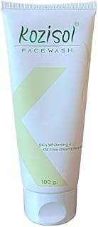 SPT Kozi-sol Face Wash, Skin Whitening, Oil Free Creamy Formula, 100g Price In India