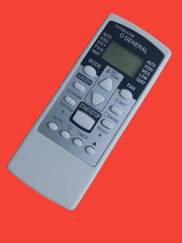 Image of Air Conditioner Remote Compatible for (O General AC Remote Model 113)