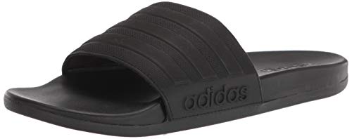 Image of adidas Men's Adilette Comfort Water Shoe, Black /Black /Black, 8