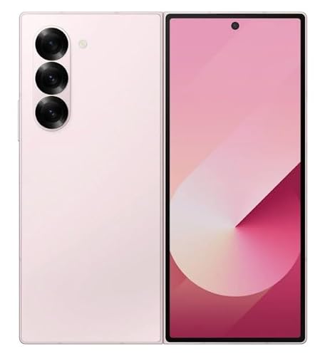 Image of Samsung Galaxy Z Fold 6 5G, 512GB, Pink - Locked to AT&T (Renewed)