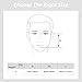 Full Face CPAP Mask, Comfort Series Nasal CPAP Mask, Reuse Full Cover Mask Replacement Accessory Includes Headgear Strap, Frame, Elbow and Nasal Cushion, Covers Nose and Mouth(L)