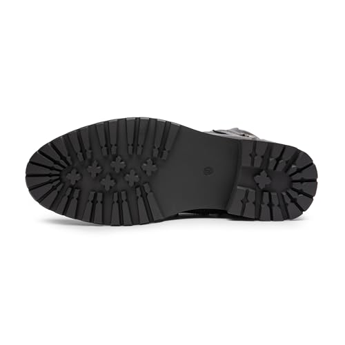 Image of Bruno Marc Men's Motorcycle Combat Boots