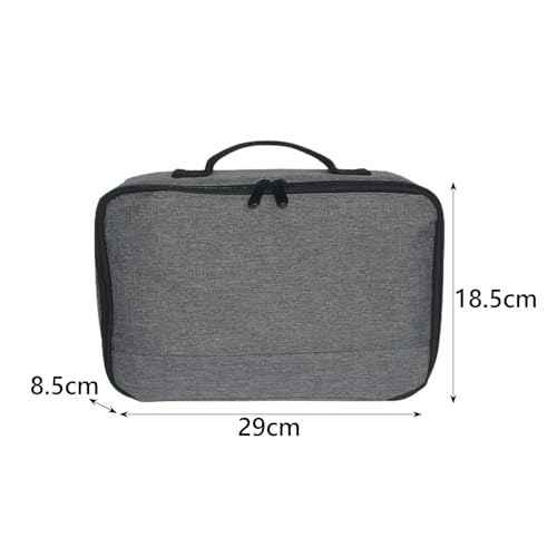 Bolso de almacenamiento portátil para proyector con asa y correa, funda protectora miniatura 3