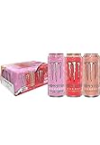 Monster Ultra Variety Pack 16 fl. oz., 24 pk. Ultra Peachy Keen, Ultra Watermelon, Ultra Strawberry Dreams