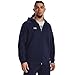 Under Armour Men's Rival Fleece Full Zip Hoodie, (410) Midnight Navy / / White, X-Large