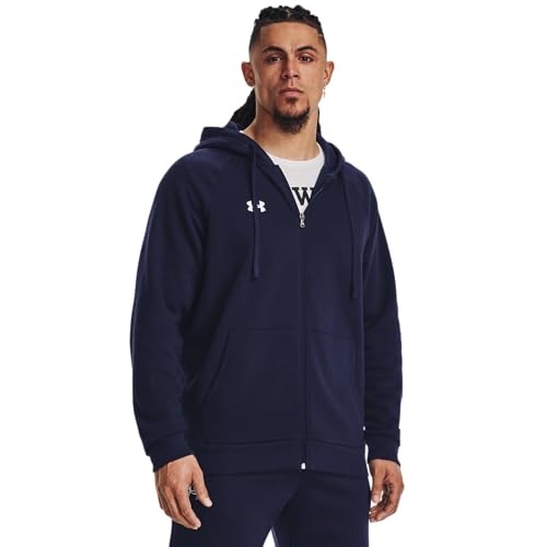 Under Armour Men's Rival Fleece Full Zip Hoodie2