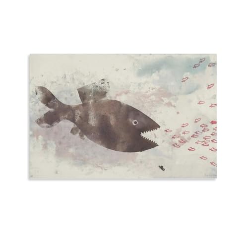 Toile Leo Lionni 16 de 60 x 90 cm finition deco murale moderne