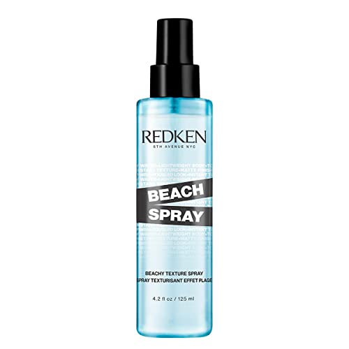 Redken, Styling Spray de peinado sin sal marina para ondas definidas, Acabado mate y Volumen instantáneo, Beach Spray, 125ml