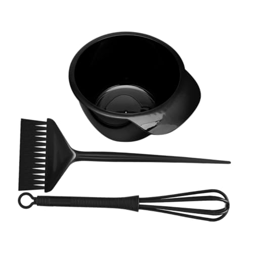 DECORNIJIA Herramientas para Teñir Cabello con Bol de Mezcla y Pincel Profesional para Salón Kit Práctico y Duradero para Coloración Uniforme Casa Reutilizable