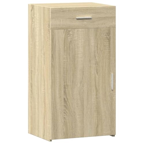 vidaXL Buffet chêne Sonoma 50x42,5x93 cm Bois d'ingénierie, Armoire, Armoire latérale, Armoire de Rangement, Armoire, Placard, Buffet Haut