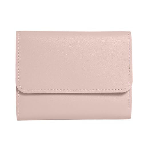 Minimalists Women's Short Wallet with Multiple Card Slots Cash Coin Organizers PU Leather Ladies Pocket Small Purse4