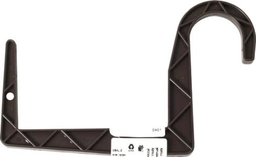 Gardenico Blumenkastenhalter Universal auf Rohr, braun, 23 x 15 x 1 cm, 41105531