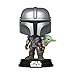 Funko Pop! Star Wars: Mandalorian & Grogu - The Mandalorian with Grogu - Collectable Vinyl Figure - Gift Idea - Official Merchandise - Toys for Kids & Adults - Star Wars Fans