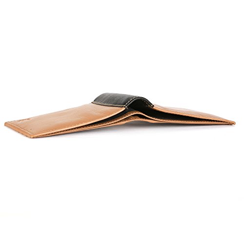 Image of WildHorn� RFID Protected Genuine High Quality Mens New Leather Wallet (New TAN Nappa)