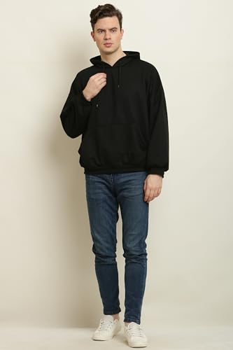 Image of Fleece Oversized Fit Pocket Hoodie for Men Small to 10xl