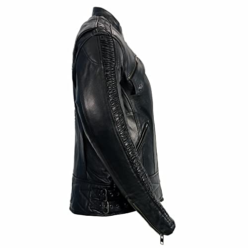 Image of Milwaukee Leather Women's 'Sporty and Elegant' Scooter Style Motorcycle Leather Rider Jacket