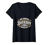 Photo Gallery donna può contenere grafica del whisky del kentucky bourbon maglietta con collo a v Photo Gallery donna può contenere grafica del whisky del kentucky bourbon maglietta con collo a v