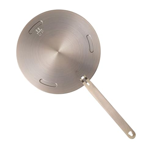 DECORNIJIA Adaptador Placa Difusora Calor para Cocina Inducción Acero Inoxidable Prolonga Vida Utensilios Cocina Compatible Estufas Gas y Eléctricas