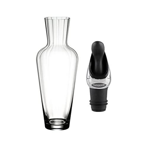 Riedel-Wine-Friendly-Decanter-Bundle-with-Wine-Pourer-with-Stopper-2-Items Riedel Wine Friendly Decanter Bundle with Wine Pourer with Stopper 2 Items