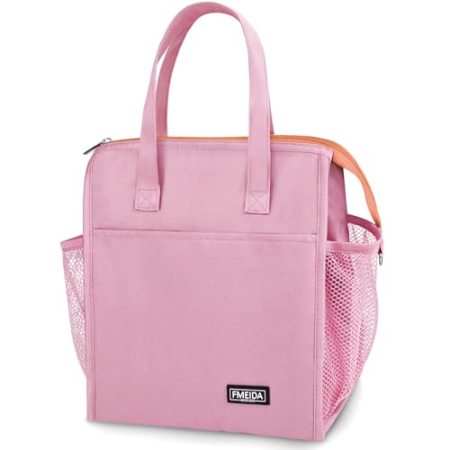 Insulated Lunch Bag Women, 12L Large Thermal Snack Bag Reusable Cooler Tote